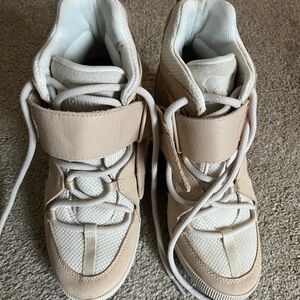 Sorel Cream High-Top Sneakers